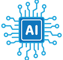 Icon symbolizing AI or AI-use